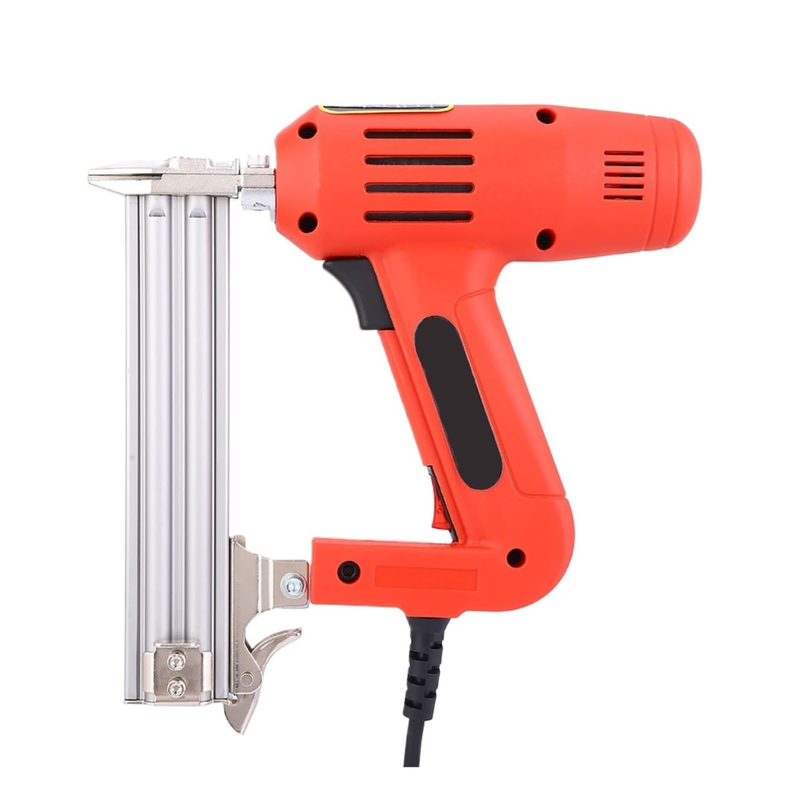 Profesjonalny zszywacz Heavy Duty Gwoździarka do ramy 220 V, zszywacz ręczny prosty gwoździ, 120/min, 1800 W, zastosowanie do narzędzi do obróbki drewna