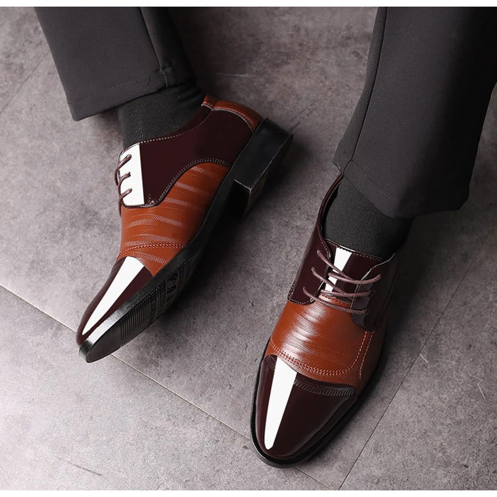 Oxford Homme Lacets Derby Élégantes Dressing Chaussure Urban Habillées