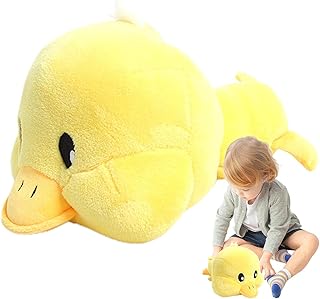 Pato Brinquedo Pelúcia Recheado | Pato Boneca Brinquedo Pato Amarelo Pelúcia Pato Amarelo Recheado Animal - Presentes fofos almofadas animais pelúcia para crianças, Kumprohu