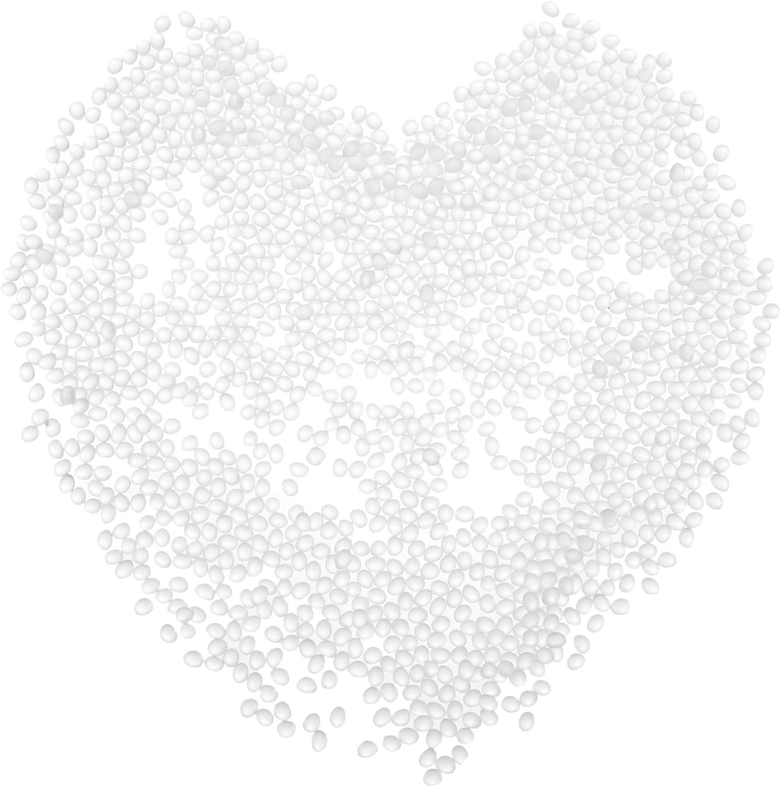 Multi-use Polymorphs Plastic Pellets Transparent Thermoplastic Beads Reusable Moldable Granules for DIY Crafts Art Modeling and Sculpting