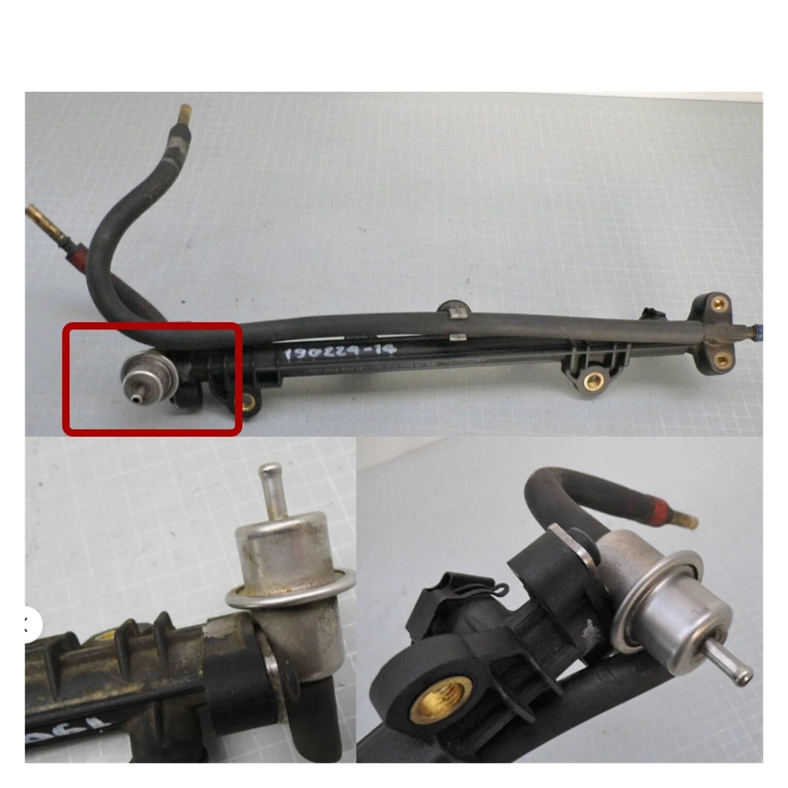 Fuel Pressure Regulator 270kPa,Fit For Frod, Courier Fiesta Ka 1996-1999 96BF9P996AA 412202583R 0280160583 FP10306 zawór sterujący ciśnieniem pompy paliwa