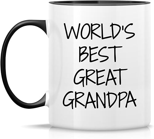 Miniatura 2 de Retreez Funny Mug  World's Best Great Grandpa - Tazas de café de cerámica de 11 onzas  Divertidos, motivacionales e inspiradores regalos de