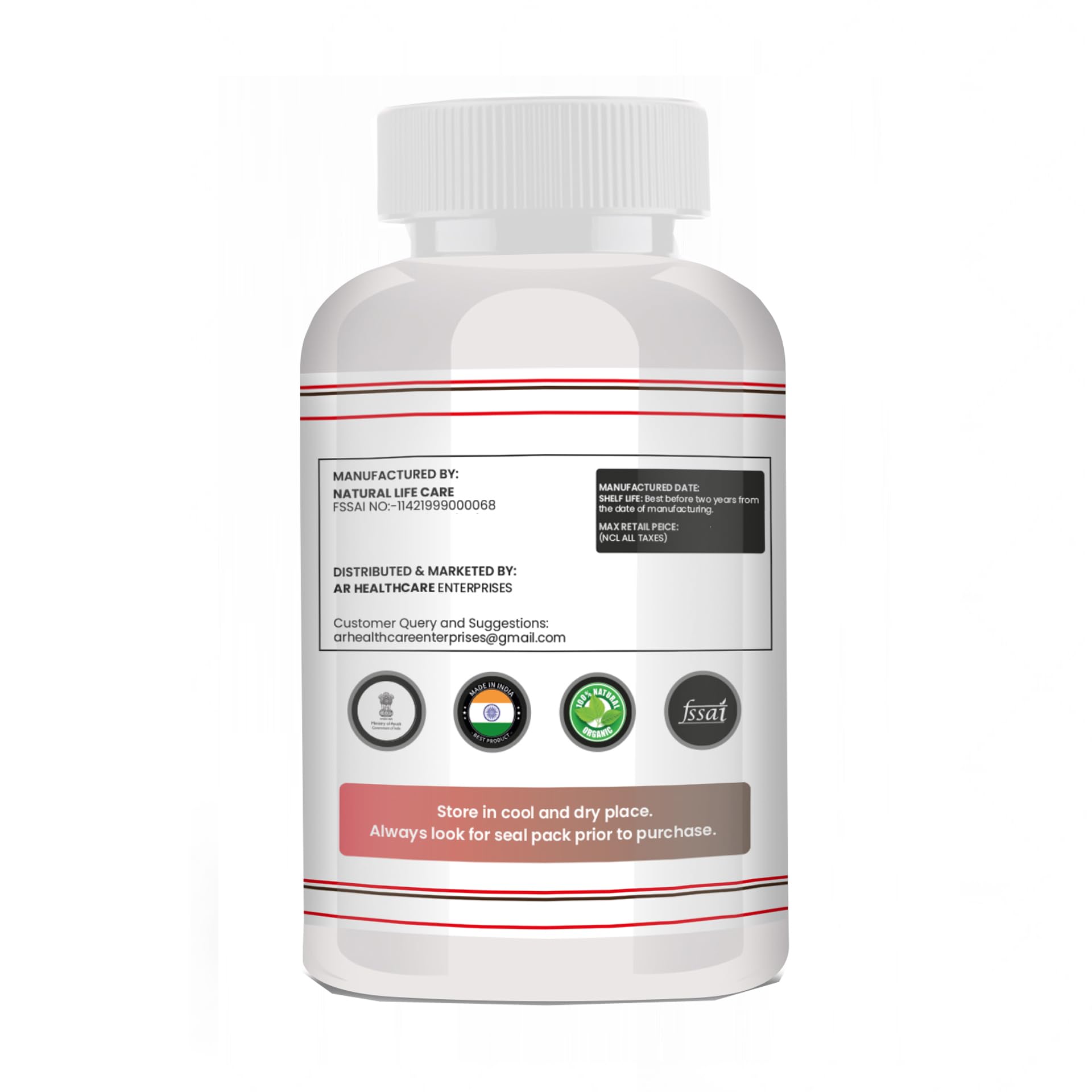 Original IH3 Capsule for Men Ayurvedic Medicine — Amazon image 2