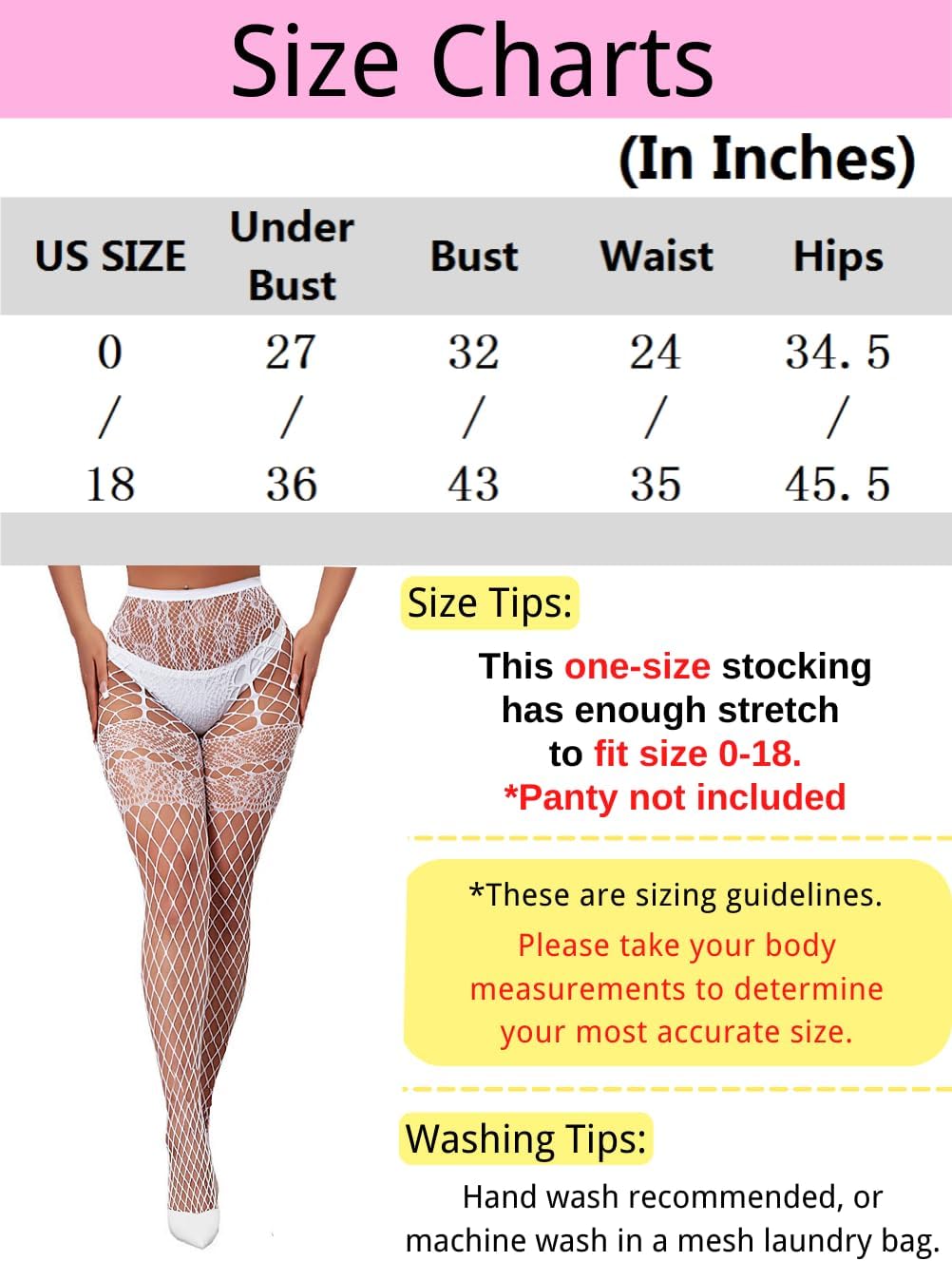 Sexy Wide Fishnet Tights, Floral Lace Garter Stockings For Women, Fishnets Fish Net Fits 0-18 - Image 7