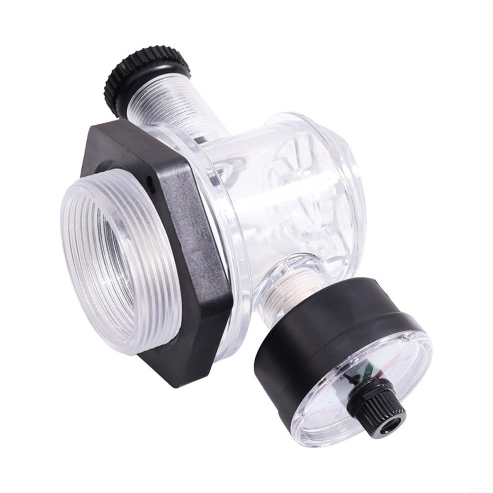 Conjunto de válvula de alivio de aire manual, para Pentair, para filtro de arena de piscina Triton Ii Tr100c Tr140c, con construcción de plástico resistente, para presión