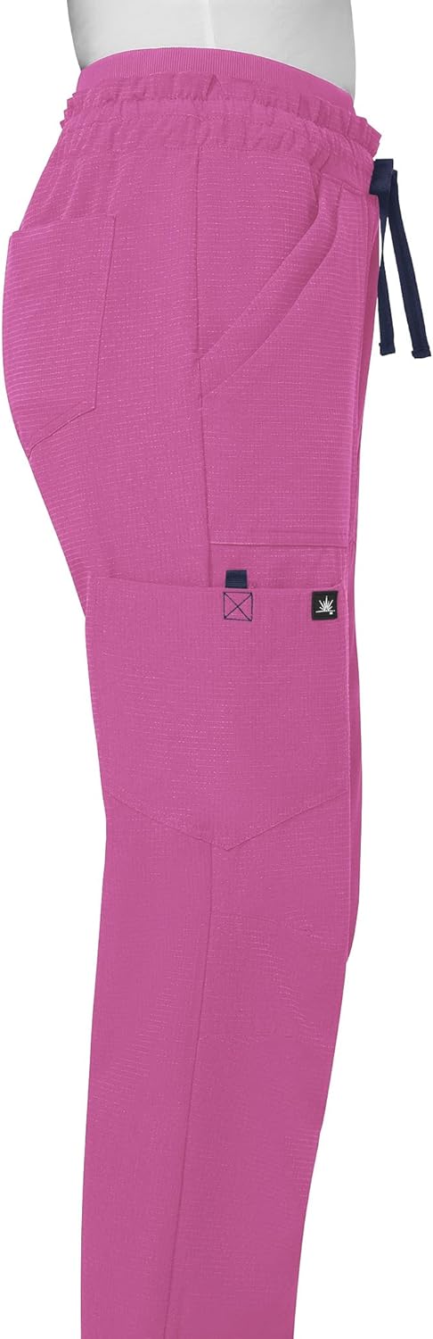 KOI Solis x Freda Women's 6-Pocket Wide Leg Scrub Pant - Image 4