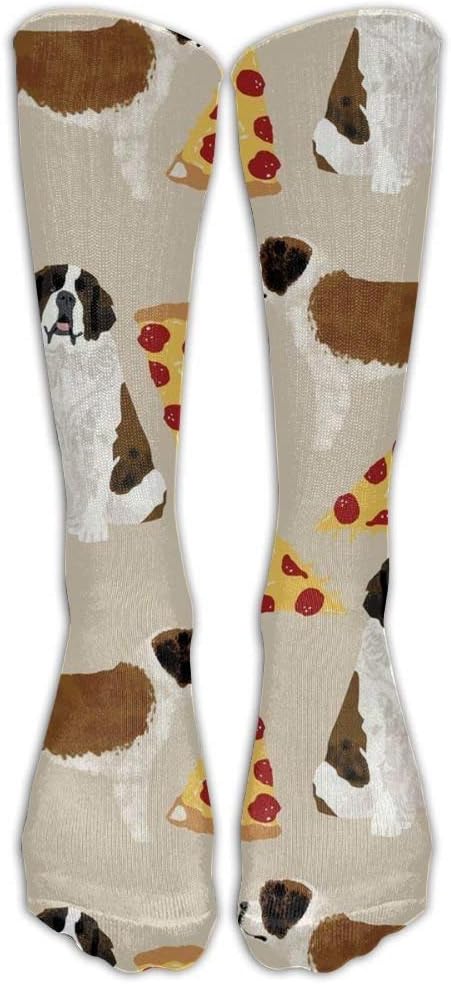 Saint Bernard Dog Breed Compression Socks For Men & Women - BEST For Running, Nurses, Shin Splints, Flight Travel, Skiing & Maternity Pregnancy - Boost Athletic Stamina & Recovery