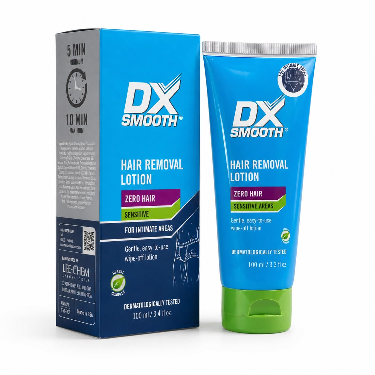 DX Smooth Zero Hair Sensitive Hair Removal Lotion – For Men – 100ml