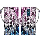 ZASE Design Cover for LG STYLO 4 Protective Case, LG Stylo 4 Plus Wallet Case Premium PU Leather Fli