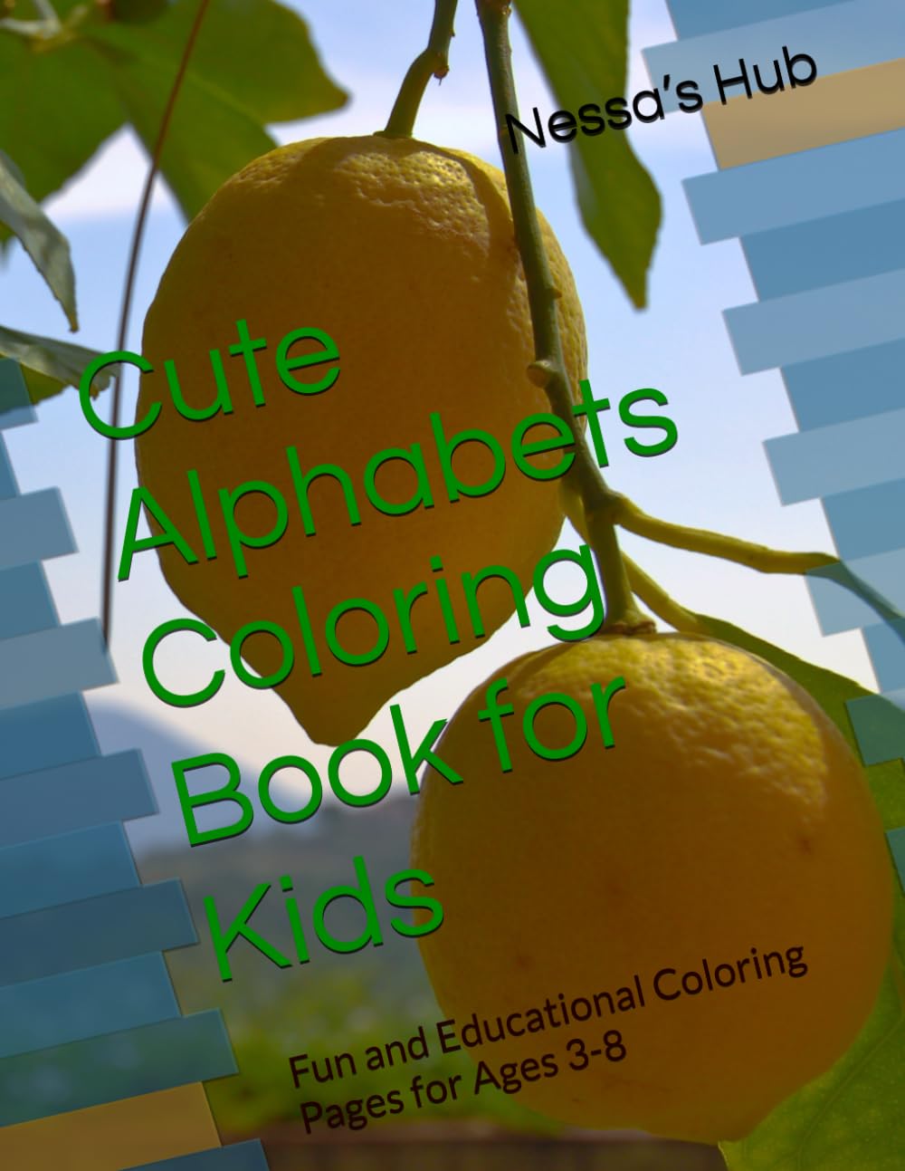 Cute alphabets Coloring Book for Kids: Fun and Educational Coloring Pages for Ages 3-8