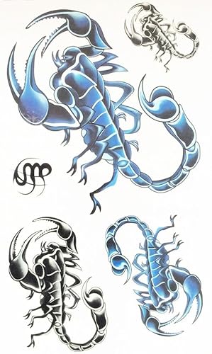 Tatuaggi Scorpione Temporary Fake Tatuaggi HB53