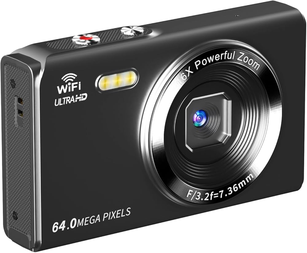 48台　デジタルカメラ　デジカメ　まとめ売り Amazon | YULINJIA デジカメ4K スマホに送れる デジタルカメラ WIFI