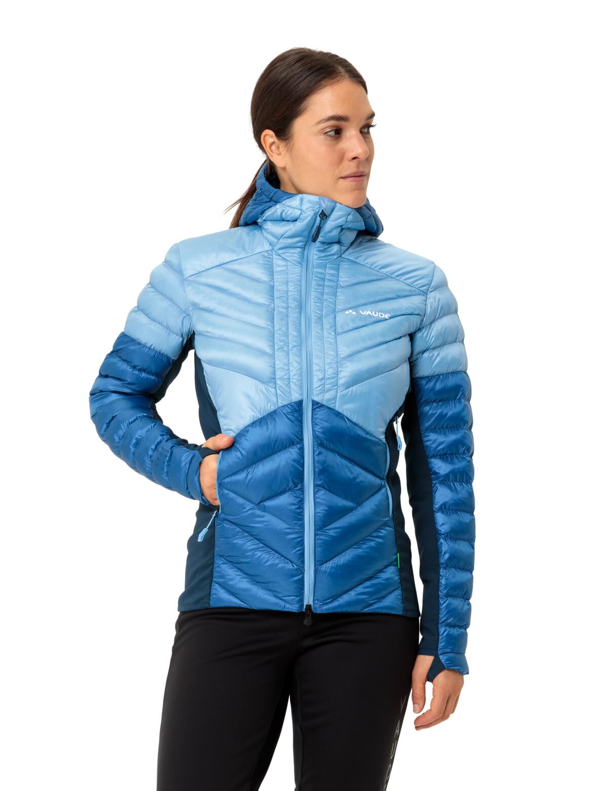 VAUDE Women's Sesvenna Pro Jacket II - Isolationsjacke Damen - warm und wasserabweisend
