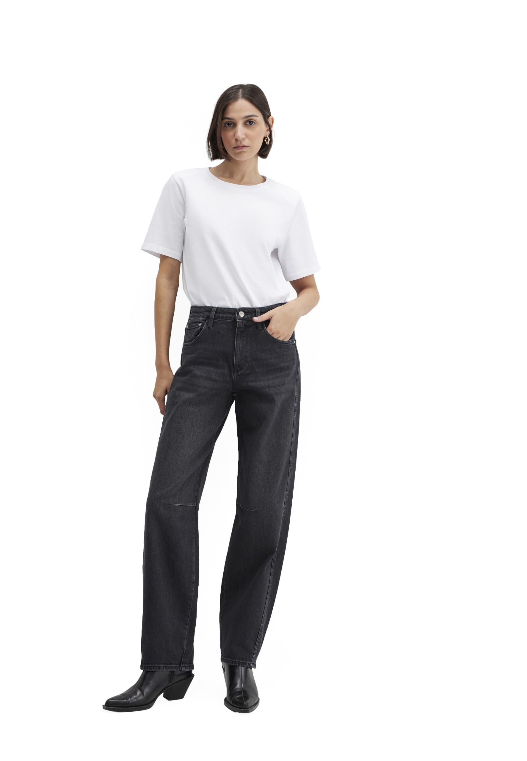 Mavi Damen Denim Pants Leila W/Cut Baggy Jeans