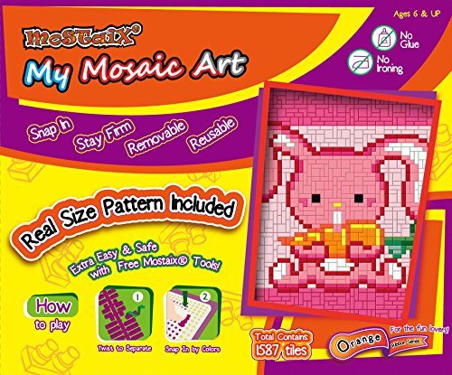 Mostaix Bunny Bebe Ruban Série (Orange)