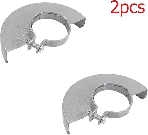 Miniatura 3 de Cubierta protectora de rueda para amoladora angular, 2 piezas (tono plateado)