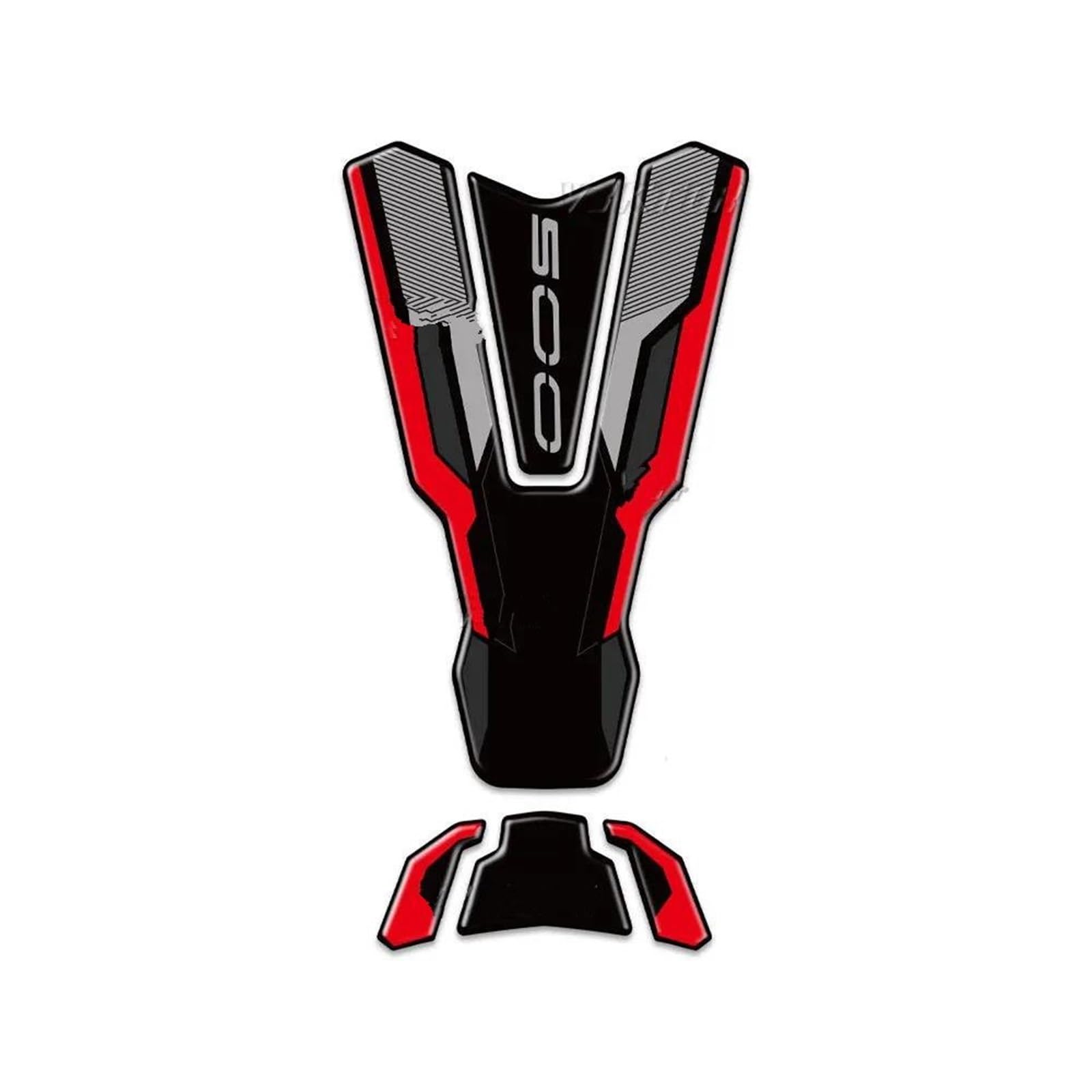 Adhesivo tanque Kawasaki Ninja 500 y Z500 2024 protector de resina Color3 5