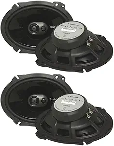 Rockford Fosgate P1683 Punch 6x8 3-Way Coaxial Speakers (pair)