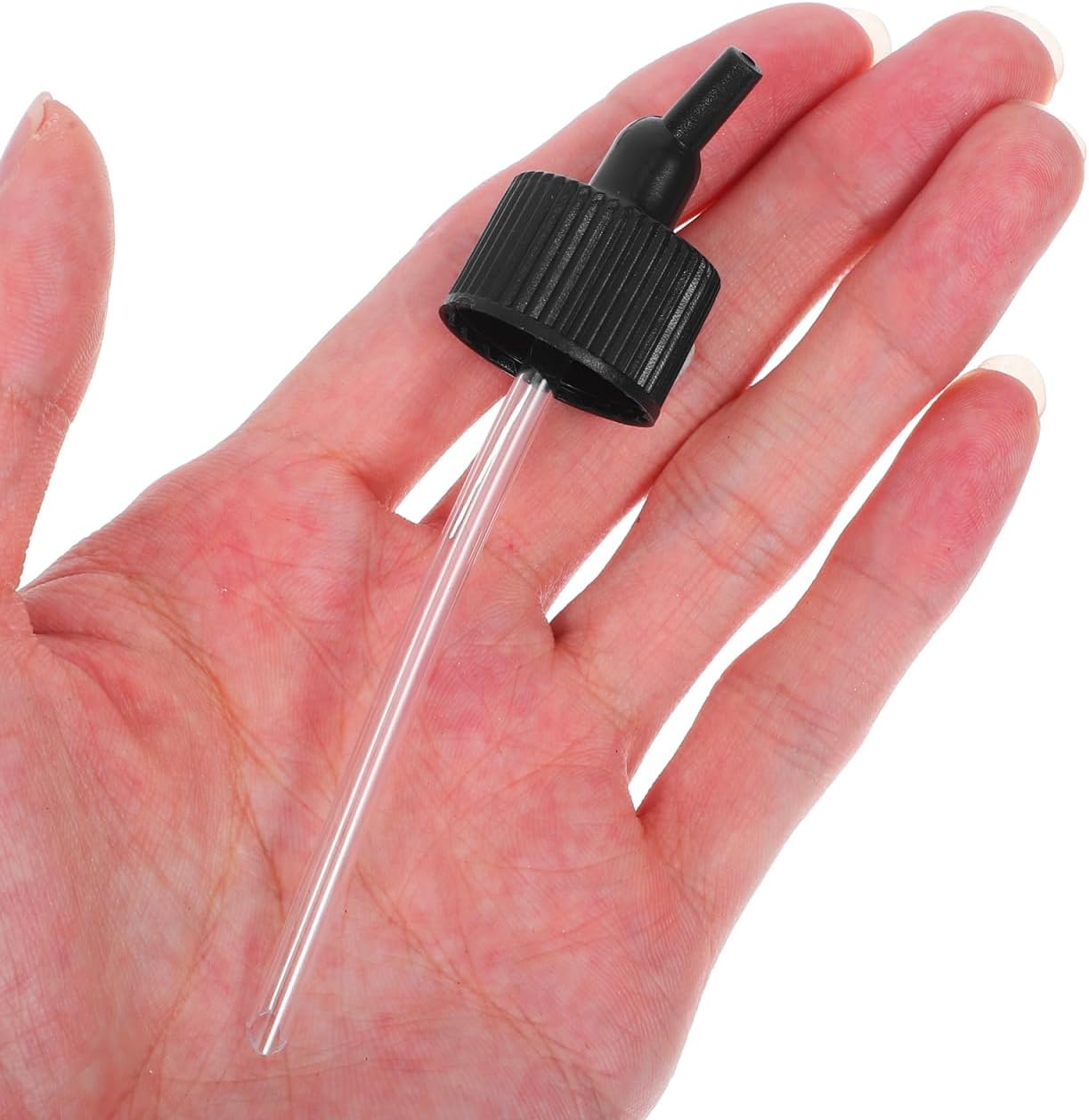 Tofficu 30 Down Angle Airbrush Bottle Adapter Lid for Dual-Action Paint Bottles Universal Airbrush Jar Cover with Easy Installation for Precise Model Painting