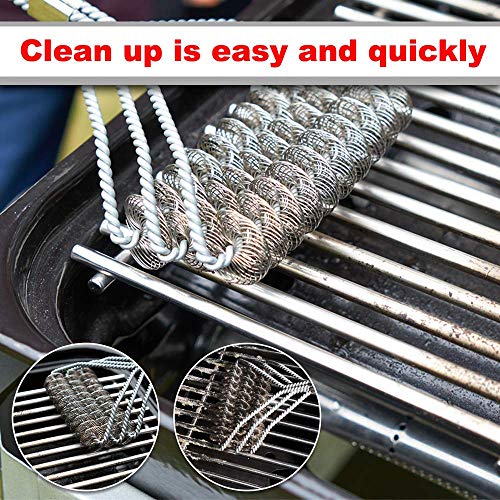 Votenli S6301C (3-Pack) 18 3/4" Stainless Steel Cooking Grid for BBQ Tek GSC3219TA, GSC3219TN, Master Forge B10LG25 Members Mark B09SMG1-3F, B09SMG-3, BQ05046-6, BQ05046-6A, BQ06042-1 Grill by Votenli - Used condition - Image 4