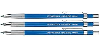 筆記具 STAEDTLER Mars Blue Limited Edition STAEDTLER Hexagonal 0.5mm Mechanical Pencil - Blue Version 2