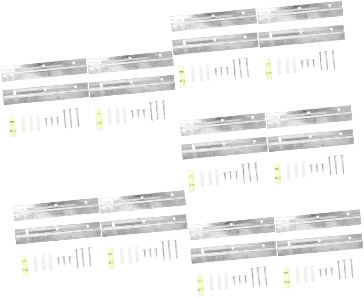 10sets French Cleat Hanger Kit Interlocking Wall Mounting Bracket for Photo Frames Mirrors and Artwork Easy to Install z Bracket for Decoration