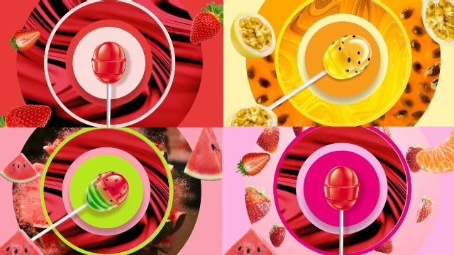 Amazon.com : Colombina Bon Bon Bum Lollipops Tropical Passion