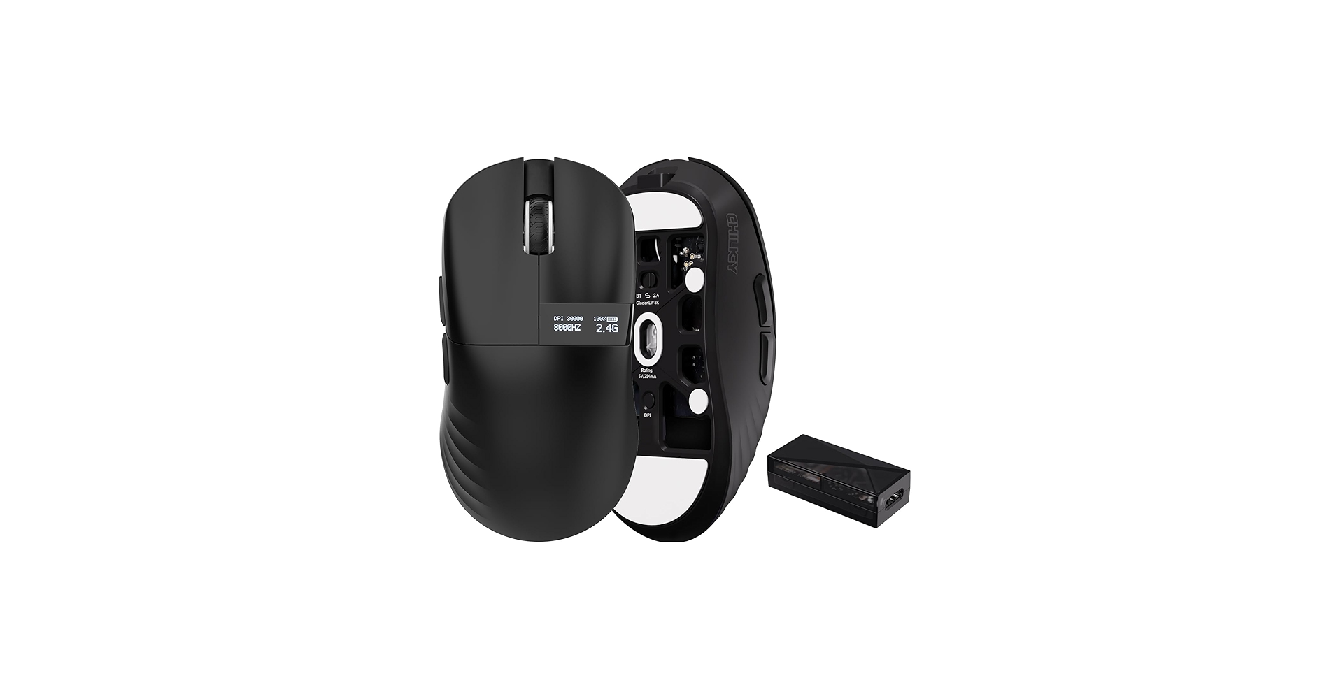 マウス・トラックボール Glacier LW 8K M Black Glacier LW 8K M Mouse – Chilkey