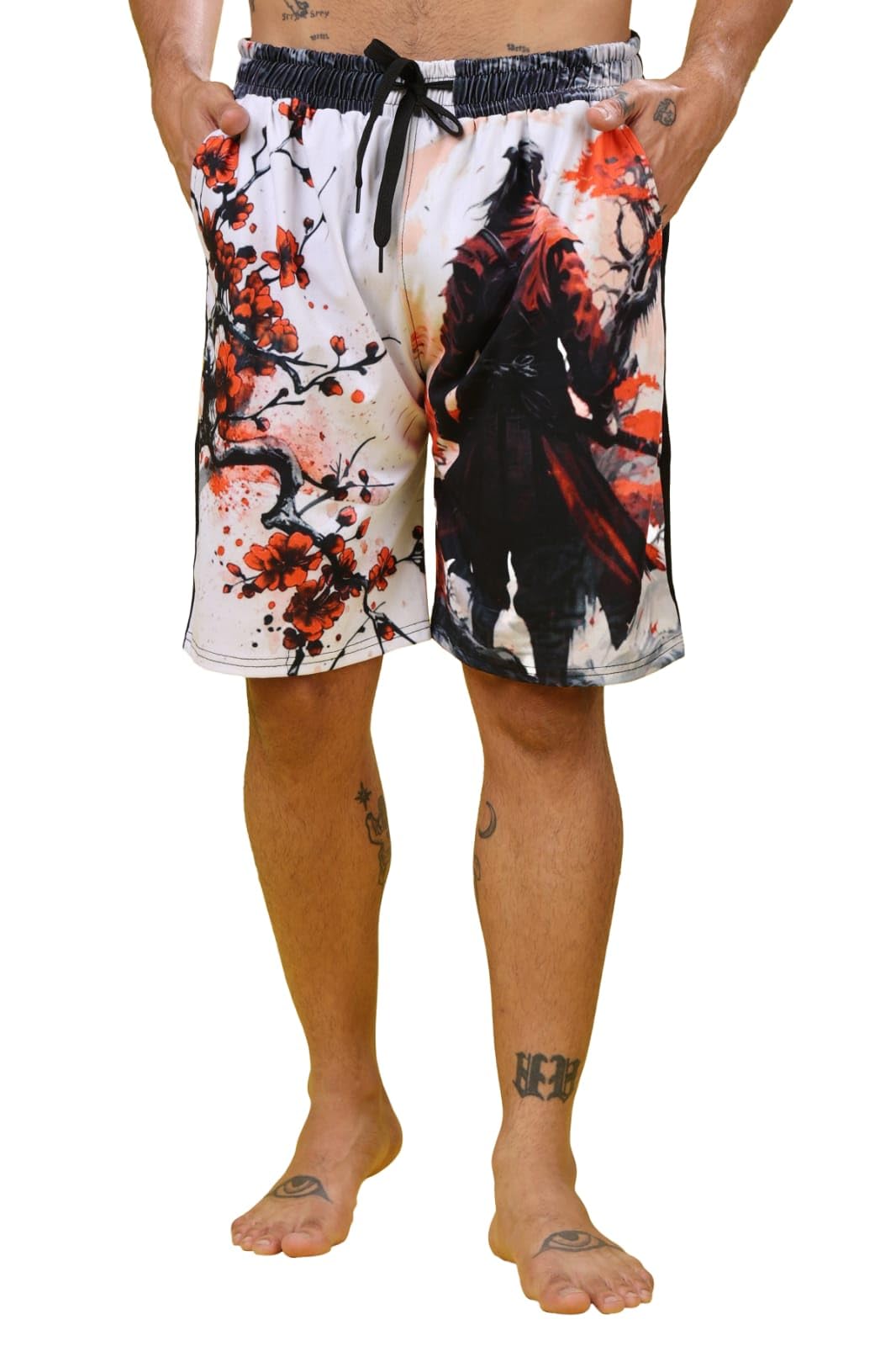 Ninja Printed Men Shorts