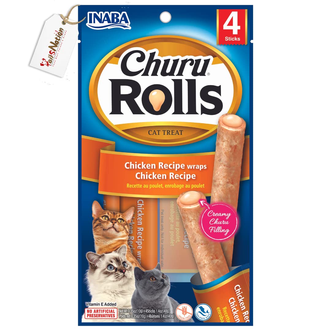 See full amazon price history chart for Tails Nation Inaba Premium Flavour Packed Cat Treats-Made In Thailand X(Churu Rolls Chicken,Pack Of 6) Tails Nation Inaba Premium Flavour Packed Cat Treats-Made In Thailand X(Churu Rolls Chicken,Pack Of 6) (B0BYT7BFK7) Amazon Price History, Amazon Price Tracker