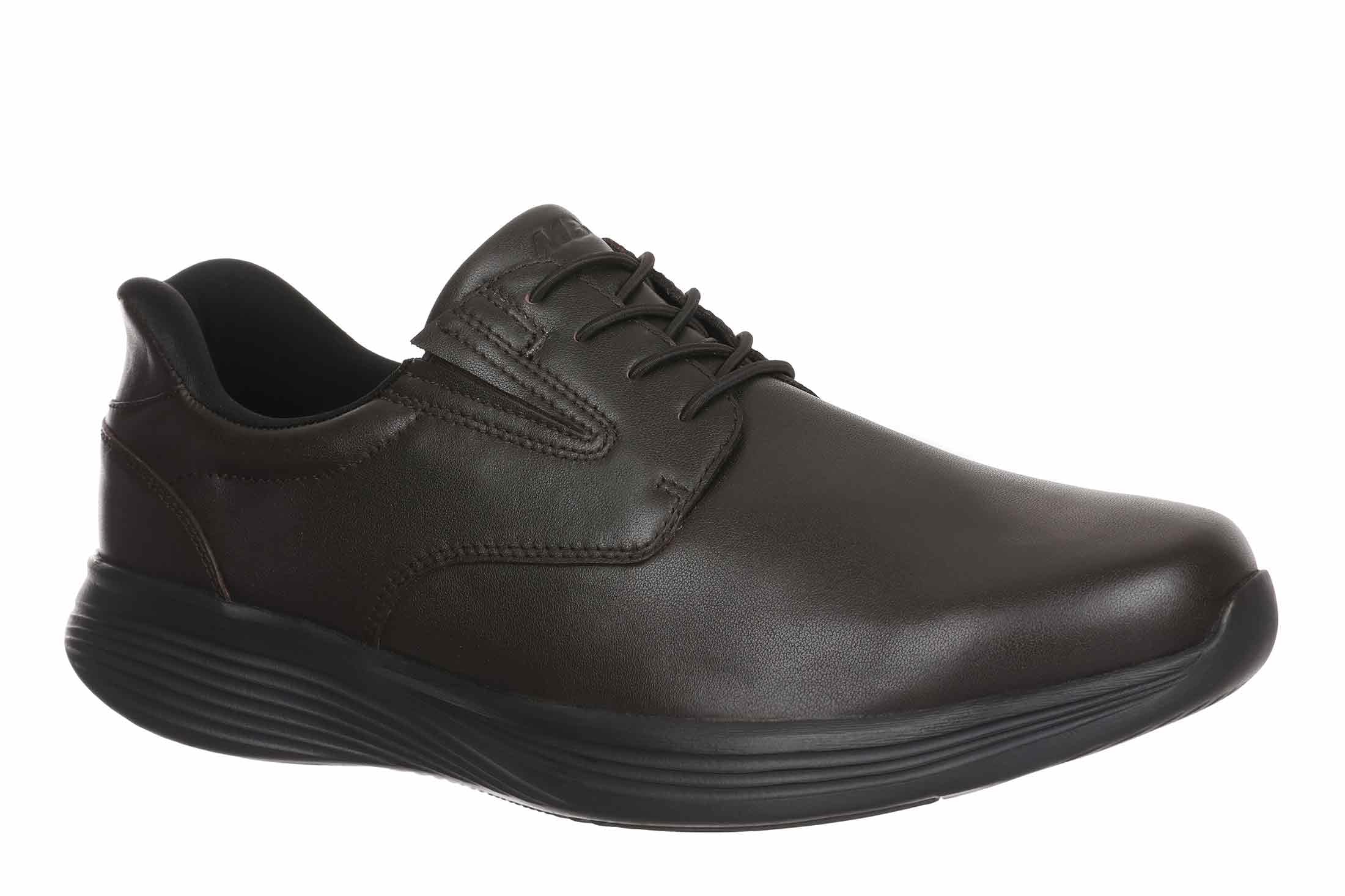 MBT SF-100 Scarpe Casual da Uomo in Stile Classico. Scarpe fisiologiche e Confortevoli. Massimo Comfort e stabilità con Suola Rocker. Scarpe Casual con Lacci.