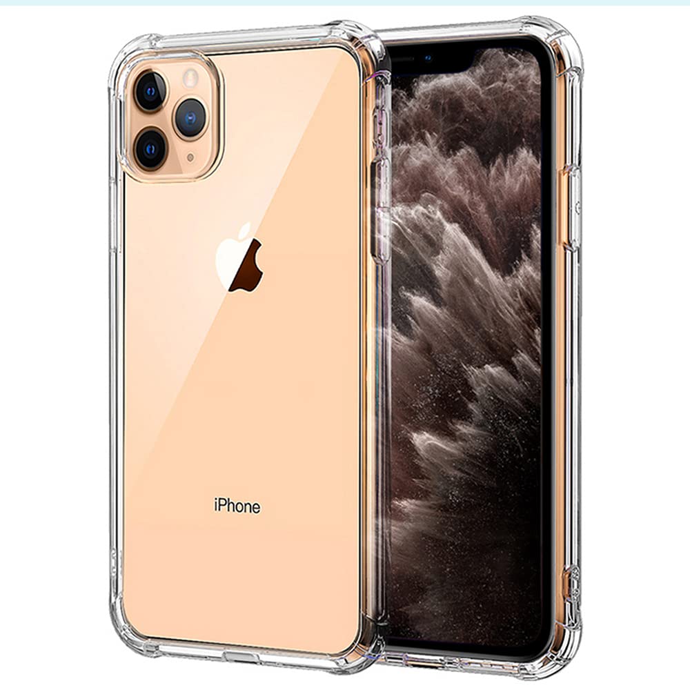 Compatible For Iphone11 Pro Pro Max Case Protector Tpu Cover Iphone Protective Cover With Soft Edges Shockproof And Anti-Drop Slim Thin Case (Iphone 11 Pro)