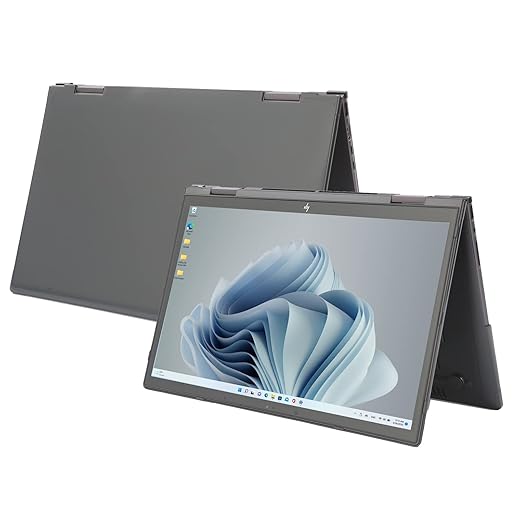 mCover Aqua Clip-On Laptop Case for 15.6" HP Envy x360 15-ESxxxx (Intel CPU) / 15-EUxxx (AMD CPU) Series Laptops