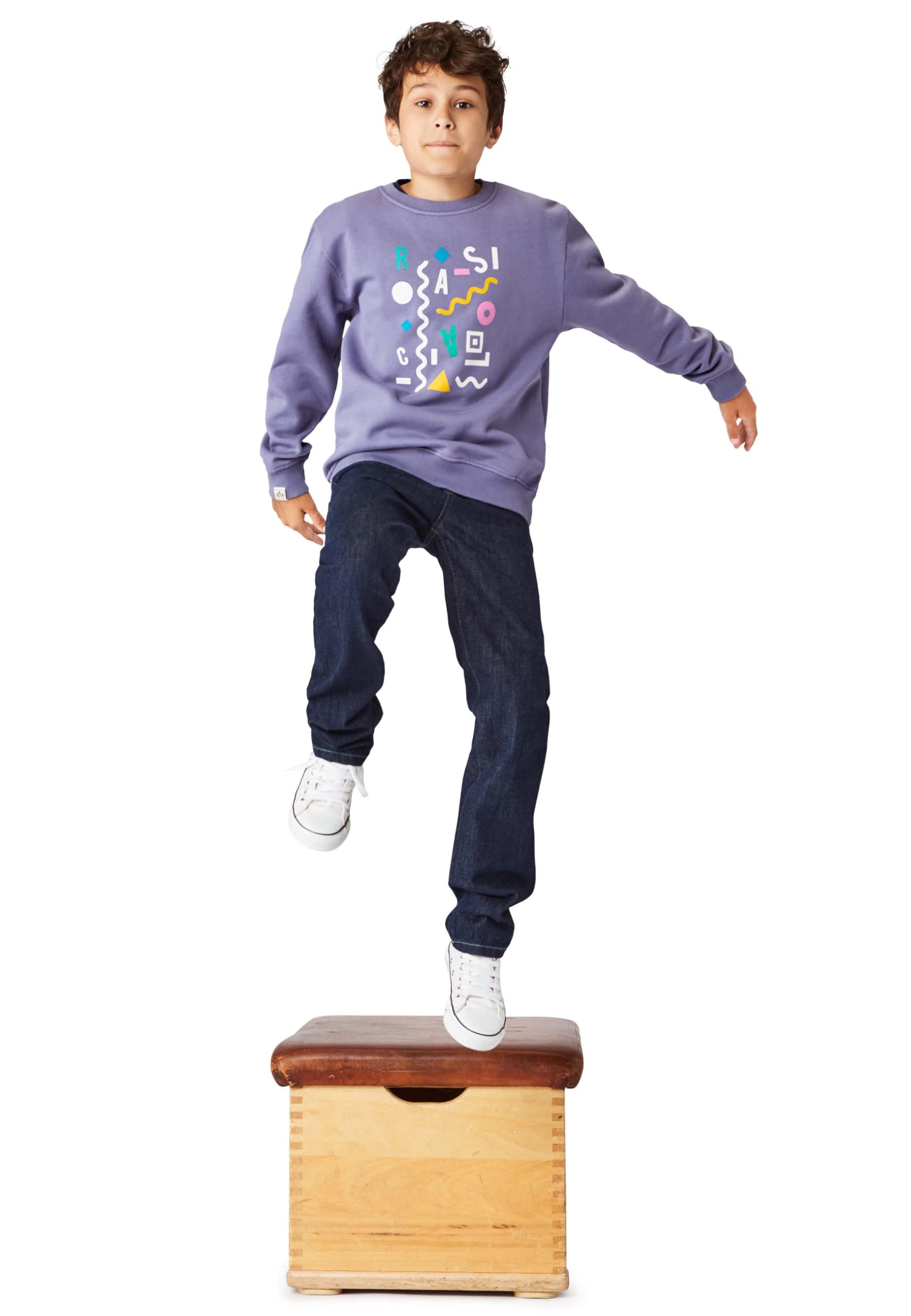 Band of Rascals Kinder Sweatshirt Party aus Bio-Baumwolle