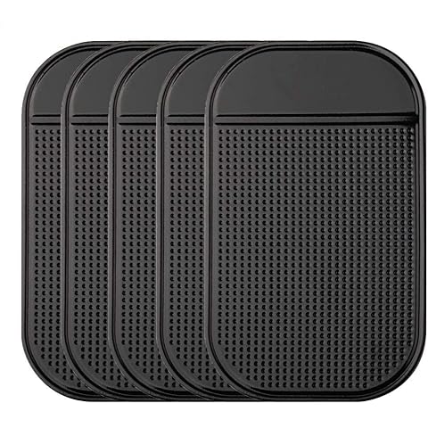 Bysameyee 5-Pack Non-Slip Dashboard Mat Cover