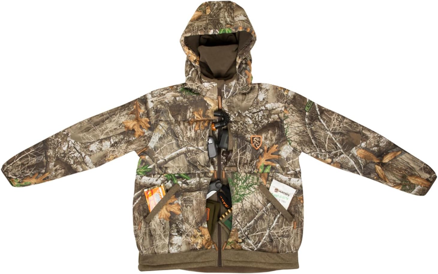 Drake Waterfowl Stand Hunters Silencer Jacket with Agion Active XL, Realtree Edge, XX-Large