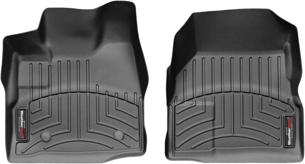 WeatherTech Custom Fit FloorLiners for Chevrolet Equinox, Equinox, Terrain - 1st Row (443461), Black