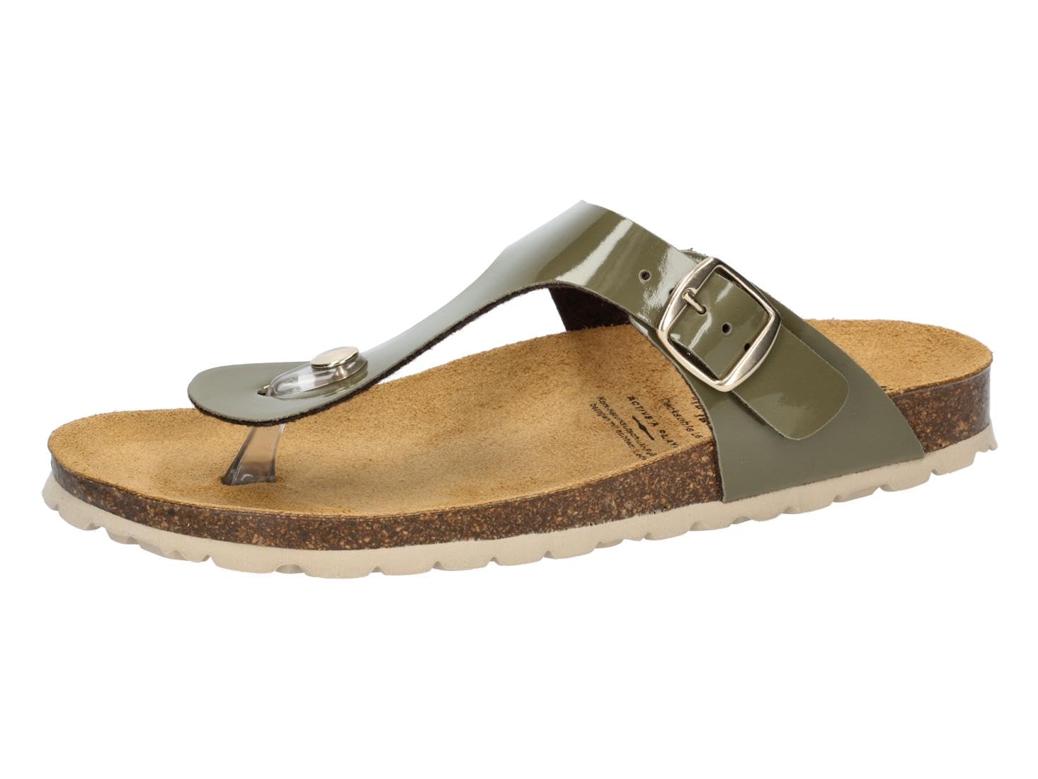 Lico Women Bioline Trend Mules, Olive, 6 UK