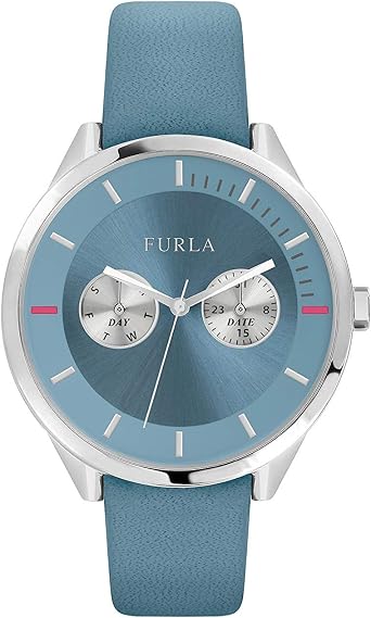 FURLA Orologio Analogico Quarzo Donna con Cinturino in Pelle R4251102548 :  Amazon.it: Orologi