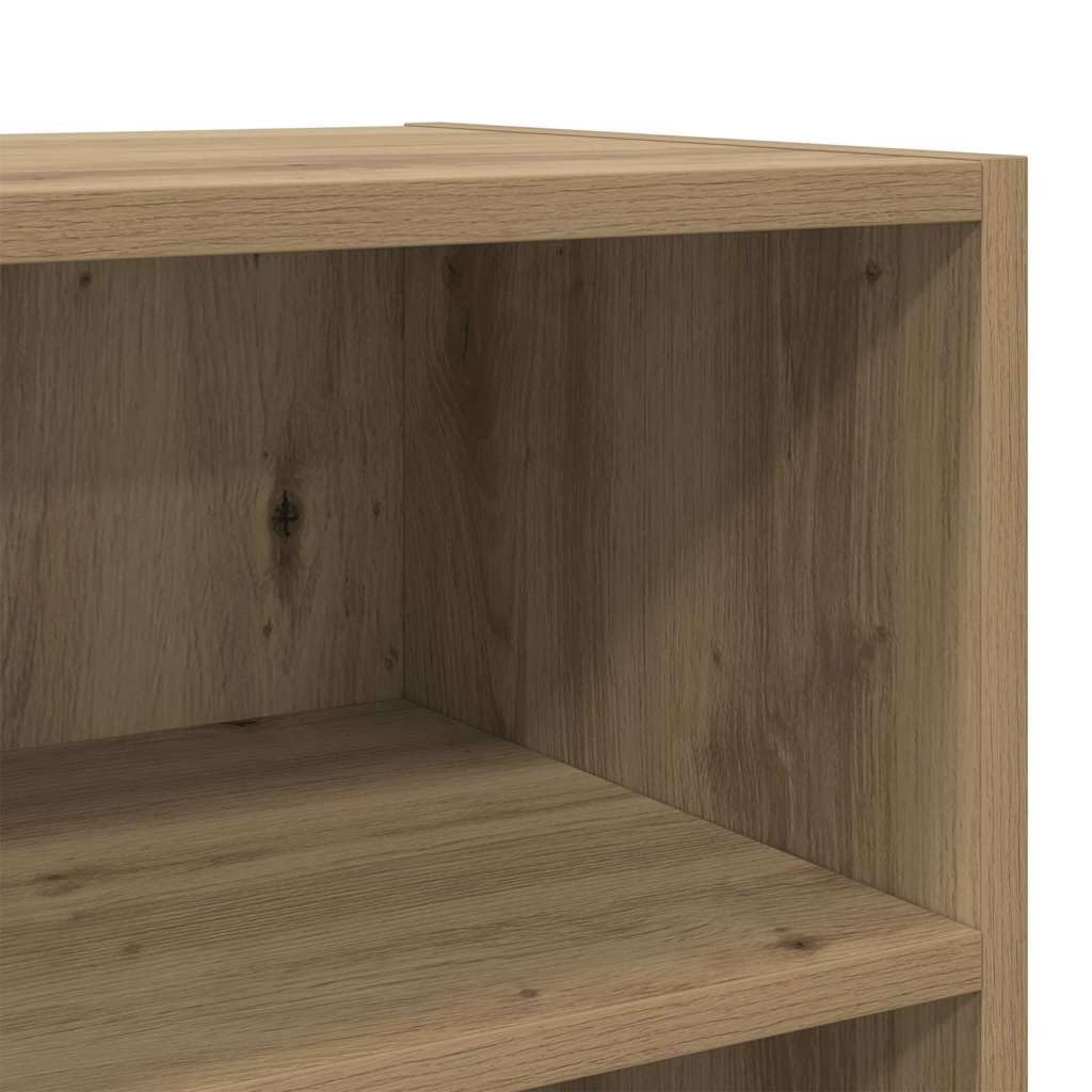Zestaw szafek pod telewizor brązowy, 69,5 x 30 x 50 cm, materiał drewnopochodny, montowany na ścianie, z regałem, do salonu, rustykalny wygląd, oszczędność miejsca, uniwersalny stojak na