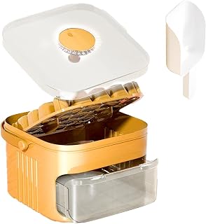 Contenedor de hielo congelador con tapa - Fabricante de hielo de tipo presión con depósito de avance - Cóctel de hielo | Café Cócteles Whisky Cocina Camping Casa Apartamento Estudiante