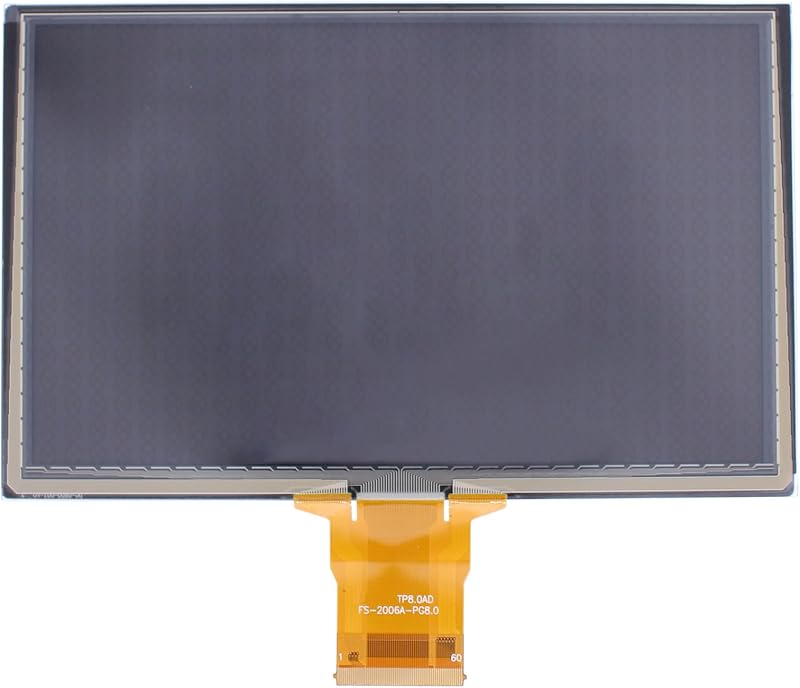 Tela LCD de 8" com digitalizador e touchscreen MOTOKU para Ford e Lincoln SYNC 3 – LQ080Y5DZ05