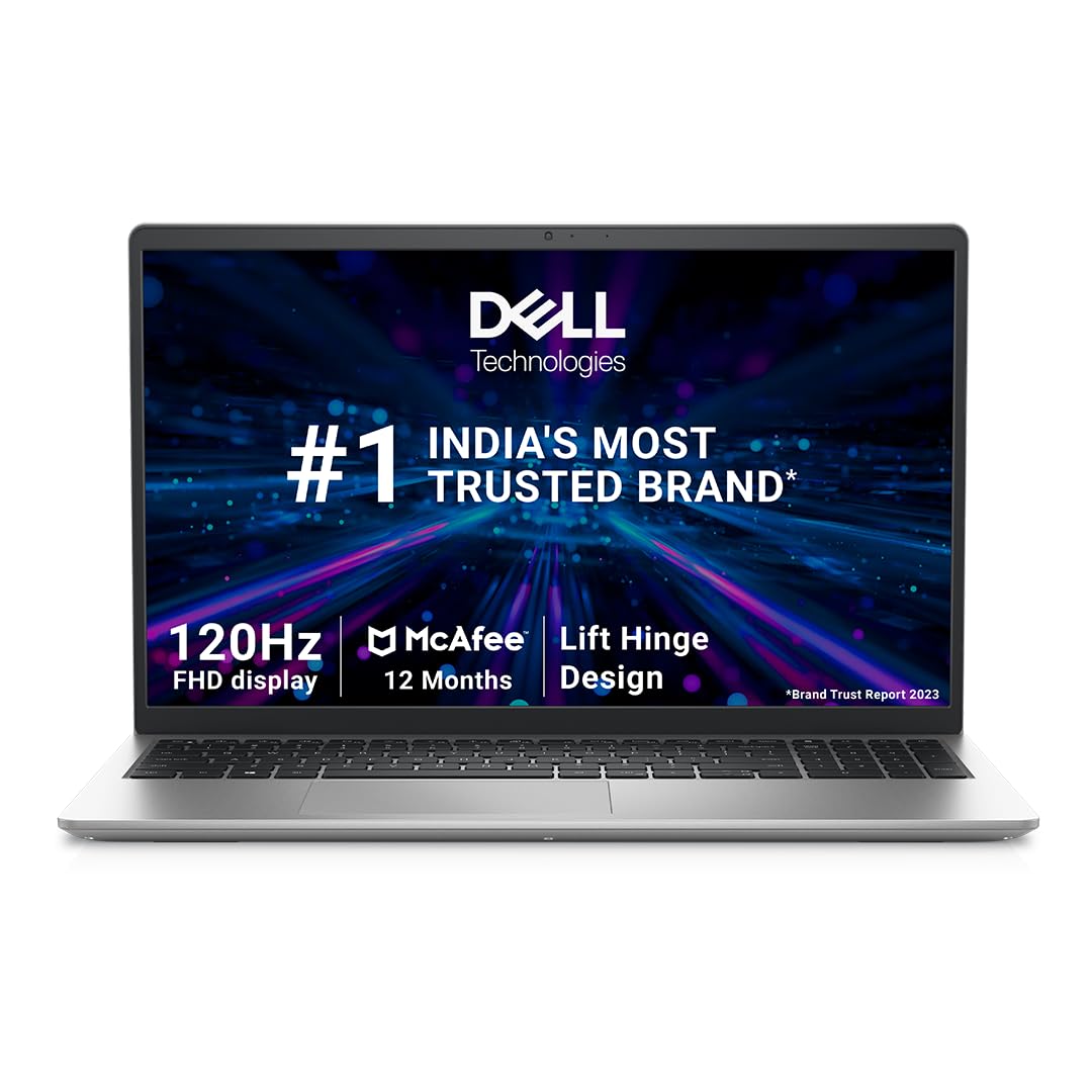 Dell Notebook 15 fino e leve, Intel Core i3-1305U 13ª geração, 8