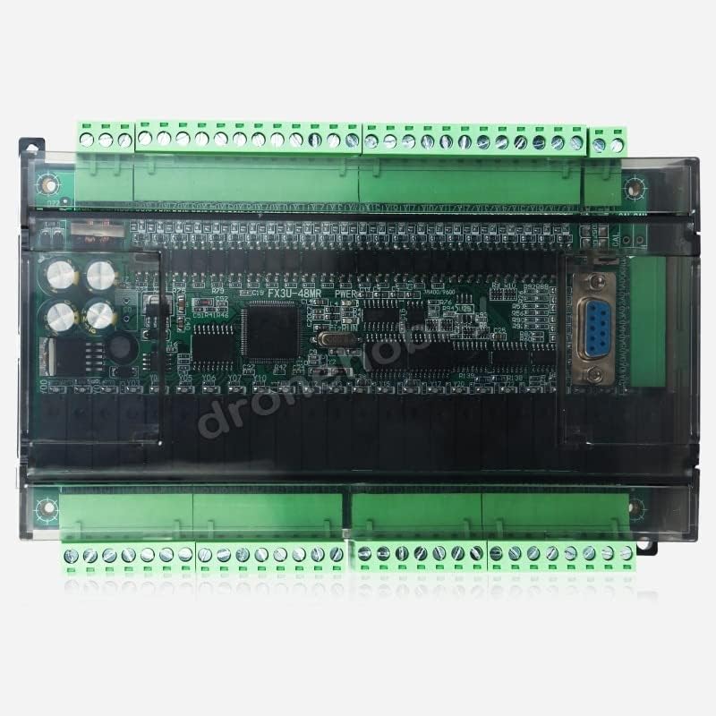 high Speed FX1N FX2N FX3U-48MR/40MR Industrial Control Board with Transparent Shell