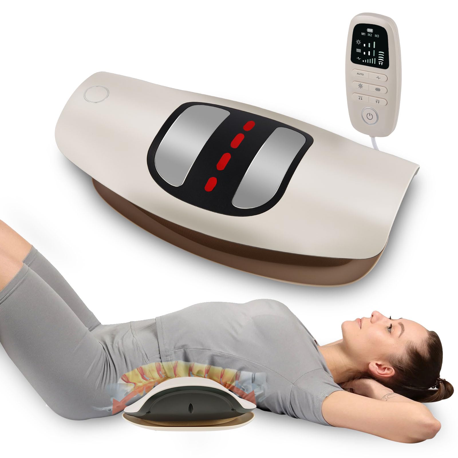 Electric Lendenwirbel-Massagegerät, Elektrisches Lendenwirbel-Traktionsgerät, massagegerät rücken, infrarot massagegerät