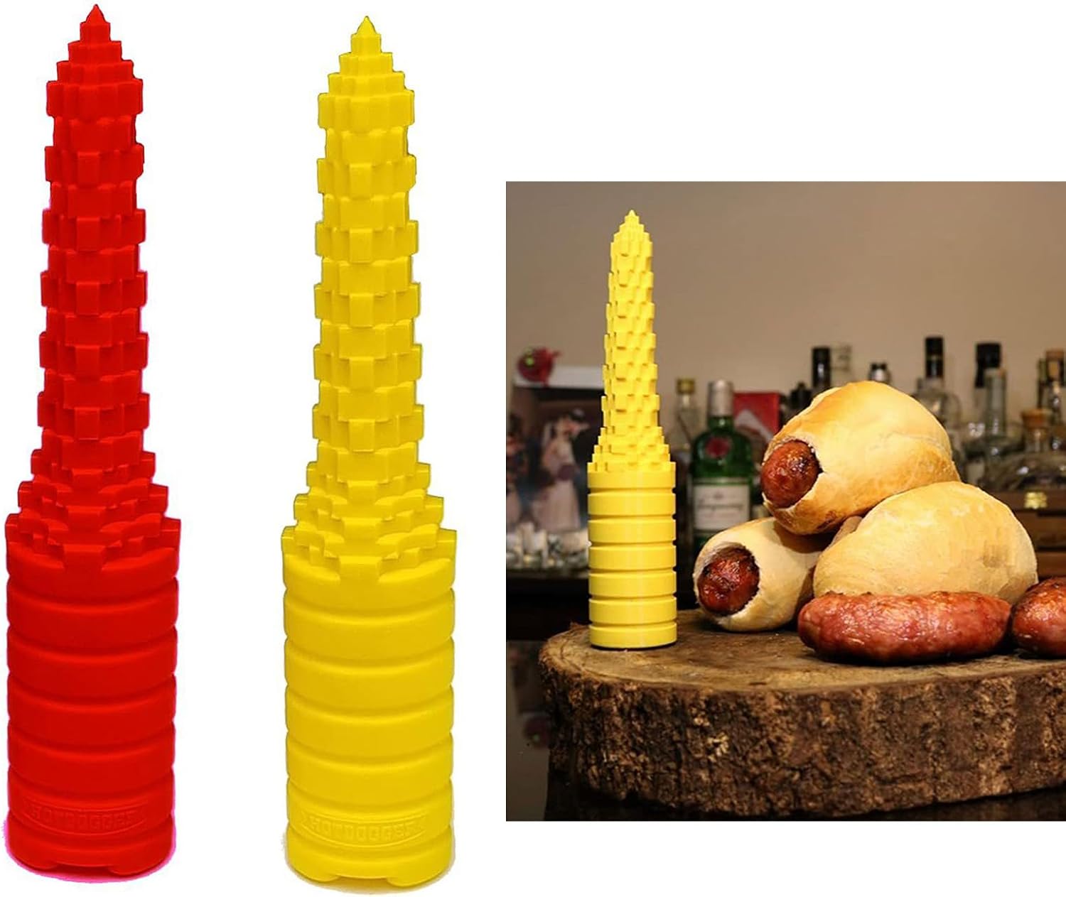 REDYY Hot Dog Fillers Hot Dog Bread Drill Non-Slip Bread Filling Machine Baking Tools Gadgets Hot Dog Buns for Grilling Hot Dog Bun Driller