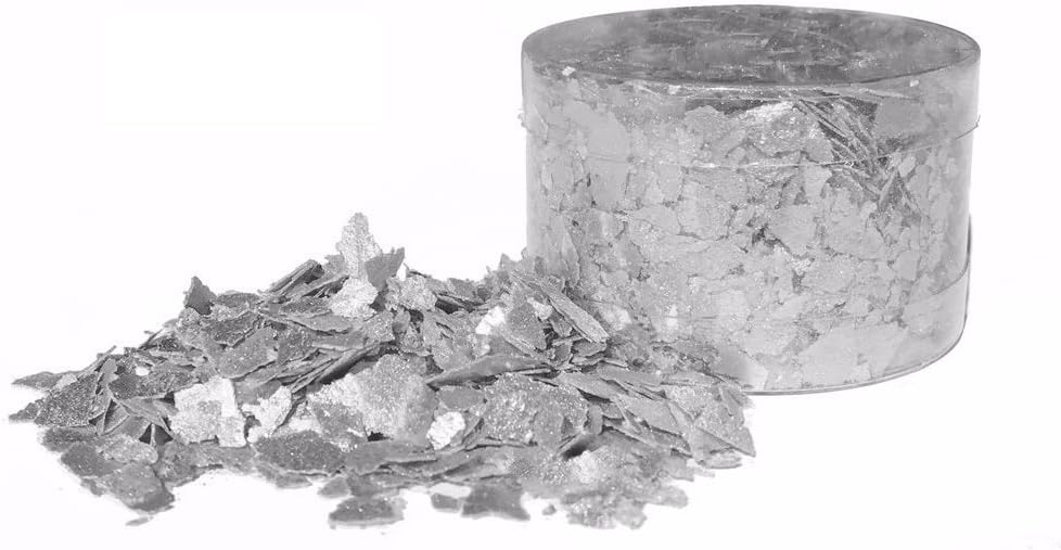 CRYSTAL CANDYEdible Flakes, Silver Moon