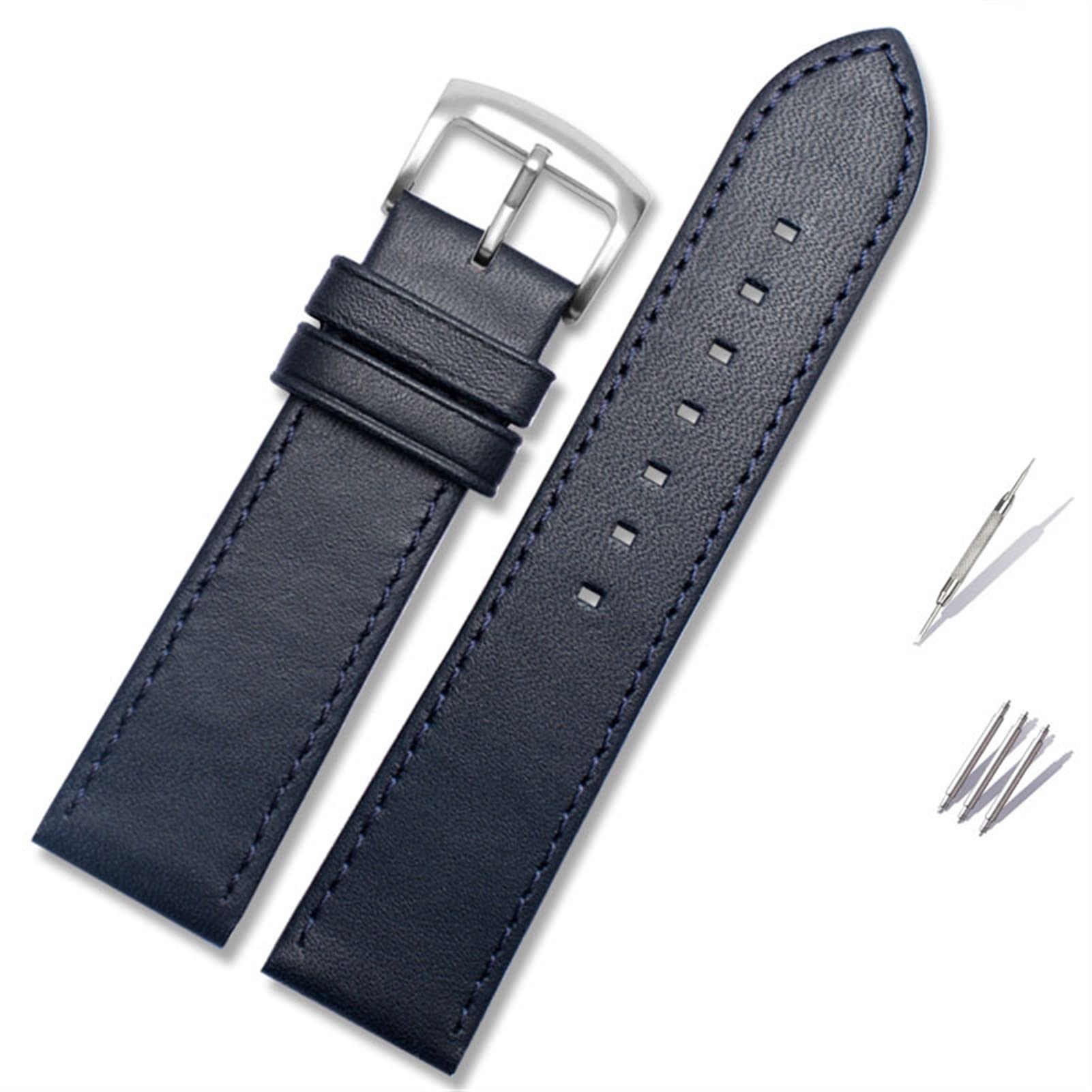 Bracelet de montre 22 mm en cuir véritable pour Casio 303D EFV-540