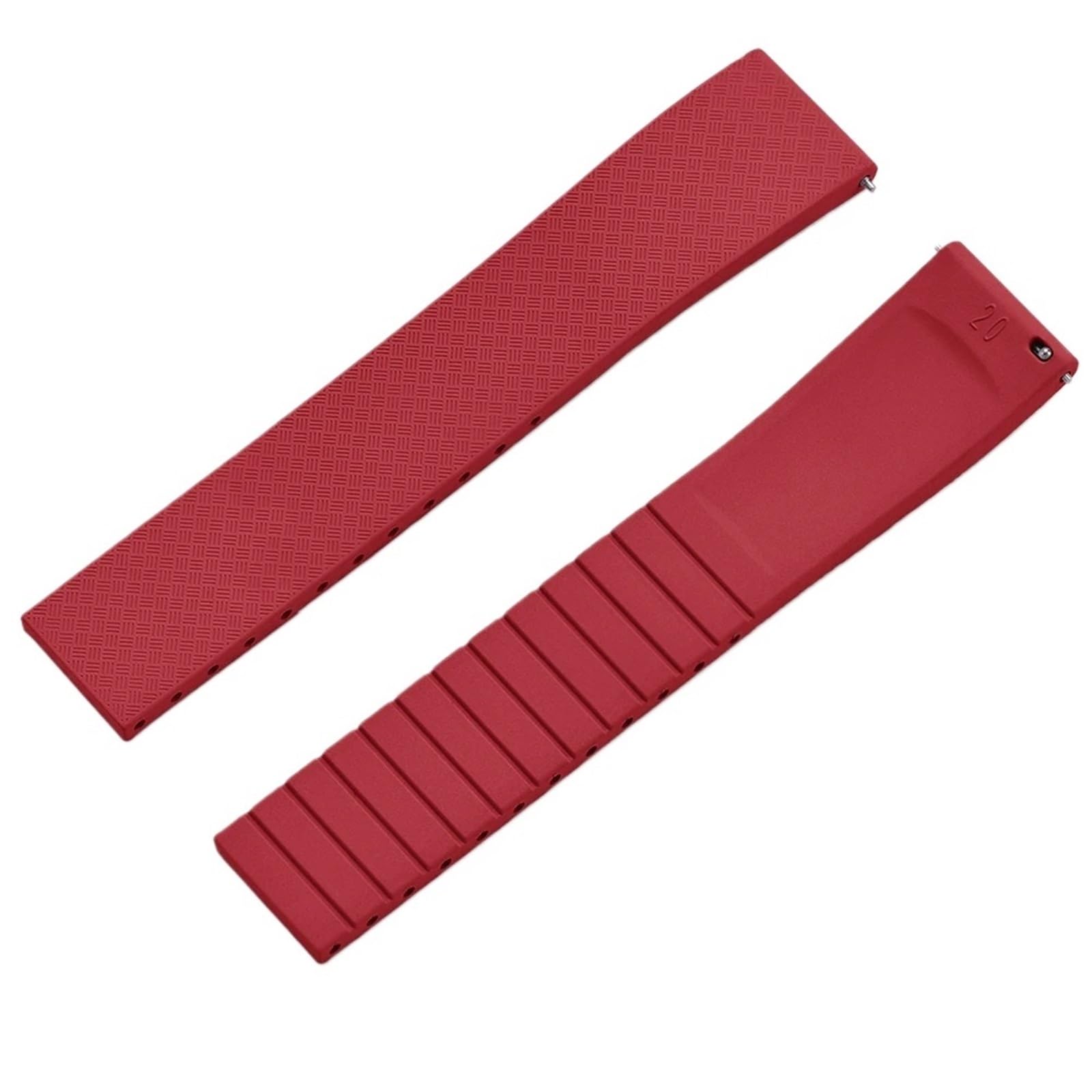 Generico Bracelet professionnel : résistant à la transpiration avec boucle, convient aux montres de 18-22 mm