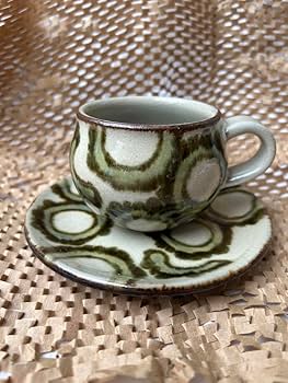 Amazon.co.jp: 沖縄 やちむん 山城窯 山城尚子 ゴーヤー カップ